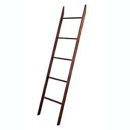 BrandtWorks Home Indoor Decorative 209L-SK Modern Rustic Style Carrington Minimal Blanket ladder