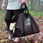 Alternate image 0 for Northline Brown Firewood Carrier with Black Trim