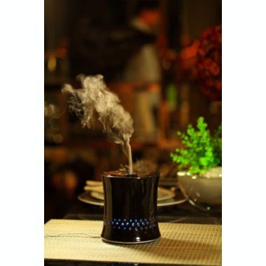 Sunpentown Ultrasonic Aroma Diffuser/Humidifier with Ceramic Housing - Black. View a larger version of this product image.