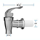 Alternate image 1 for Noa Store 1 Pack Silver Beverage Dispenser Replacement Spigot, Push Style Spigot for Beverage Dispenser Carafe, Water Dispenser Replacement Faucet Spout for Drink Dispenser