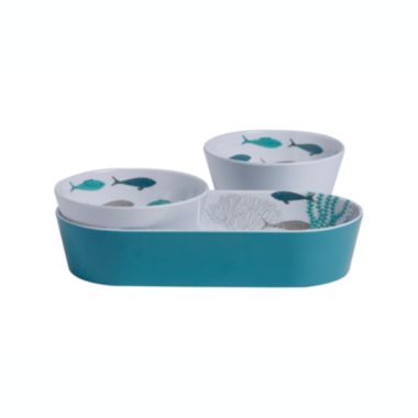 Marine Business Coastal Melamine Snack Set (3-Pc. Set). View a larger version of this product image.