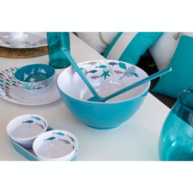 Marine Business Coastal Melamine Snack Set (3-Pc. Set). View a larger version of this product image.