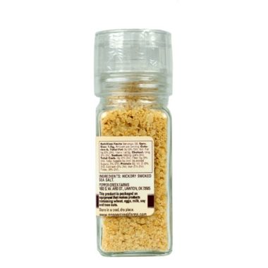 Pepper Creek Farms Hickory Smoked Salt Kosher Letter Certified Grinder 3.13oz. View a larger version of this product image.
