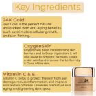 Alternate image 3 for GLO24K Timeless Nourishing Gold Mask With 24k Gold, OxygenSkin, & Vitamins C,E Potent Formula For Radiant Skin - Made In The USA