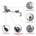 Alternate image 3 for Sunny Health & Fitness Dual Rower Rowing Machine