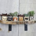 Alternate image 1 for Cat Planter Pot - 6 Mini Succulent Kitty Pots - Cute Flower Pots For Indoor Plants - Cat