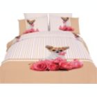 Alternate image 0 for Dolce Mela Cotton Twin Size Duvet Cover Sheets Set -  Cutie Pie