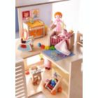 Alternate image 1 for HABA Little Friends Children&#39;s Nursery Room - Dollhouse Furniture for 4&quot; Bendy Dolls
