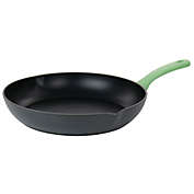 Oster Rigby 12 Inch Aluminum Nonstick Frying Pan with Pouring Spouts