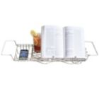 Alternate image 0 for ToiletTree Products Stainless Steel Bathtub Caddy with Extending Sides and Book Holder