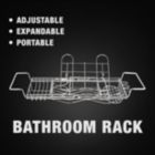 Alternate image 1 for ToiletTree Products Stainless Steel Bathtub Caddy with Extending Sides and Book Holder