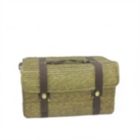 Alternate image 2 for Northlight 20.5" Gold Handwoven 4-Person Picnic Basket Set with Accessories