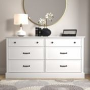 Galano Xylon 6-Drawer Dresser with Ultra Fast Assembly (30.8 in. x 58.7 in. x 15.7 in.)