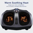 Alternate image 1 for Miko Shiatsu Foot Massager with Deep Kneading and Heat in Charcoal Grey