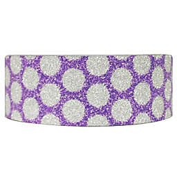 Wrapables Shimmer Japanese Washi Masking Tape / Purple Dots