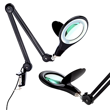 Lightview LED Screw Clamp 1st Edition Desk Lamp - 5 Diopter - Black. View a larger version of this product image.