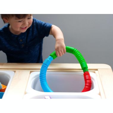 Plastic Sensory Tube Fidget Toys Set of 3   Blue, Red, Green   Satisfying Hand Popper Toys For Special Needs, ADD, ADHD   Anxiety And Stress Relief Games, Novelty Gifts. View a larger version of this product image.