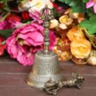 Alternate image 3 for Cottage Handicraft, Tibetan Bell & Dorje, Medium with free Elephant Gift
