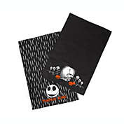 Disney The Nightmare Before Christmas Jack Skellington Black Hand Towels, Set of 2   Quick-Dry Wash Cloths, Absorbent Dish Towels   Disney Kitchen Accessories and Home Decor