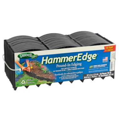 Dalen Products E3-16B Gardeneer Edge Pound-In Garden and Landscape Edging 18'. View a larger version of this product image.