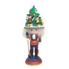 Alternate image 0 for Hollywood Disney Mickey and Minnie Ice Skating Wooden Christmas Nutcracker 16 In