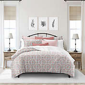 6ix Tailors Fine Linens Zayla Coral Comforter Set