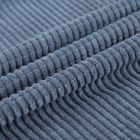 Alternate image 2 for PiccoCasa Set of 2 Corduroy Corn Striped Throw Pillow Covers, Fleece Decorative Cushion Covers, Soft Sofa Pillowcase for Living Room Bedroom Car Seat, 18"X 18", Teal Blue