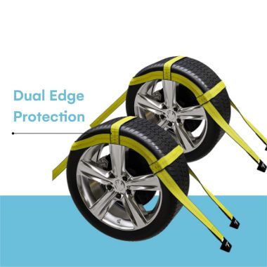 Noa Store 2x Dolly Basket Straps With Flat Hooks Tow Dolly Straps Car Basket Straps. View a larger version of this product image.