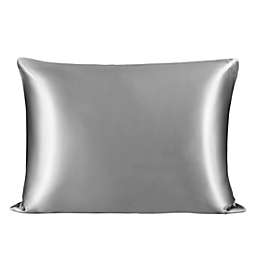 PiccoCasa 25 Momme Cool Silk Pillow Covers, Soft Luxurious Pillowcase with Hidden Zipper Closure in Home, Queen(20