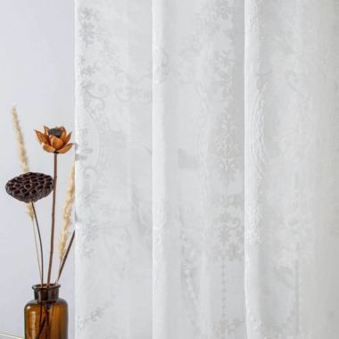 Dolce Mela Home Decorative Sheer Curtain Panel, Idra. View a larger version of this product image.