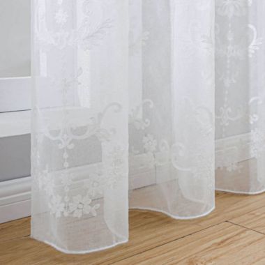 Dolce Mela Home Decorative Sheer Curtain Panel, Idra. View a larger version of this product image.