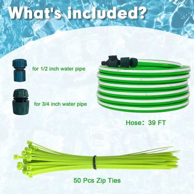 Kitcheniva 39FT Trampoline Sprinkler Hose Kids Outdoor Water Toy. View a larger version of this product image.