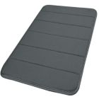 Alternate image 0 for PiccoCasa Memory Foam Bath Mat Rug for Bathroom, Soft and Absorbent Bath Rug Mat, Velvet Bathroom Floor Mat for in The Front of Bath Tub, Toilet, 32" x 20", Dark Gray