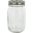Alternate image 1 for Ball Regular Mouth Smooth Sided Glass Canning Jar, Pint (16 oz) - Case of 12