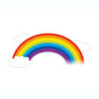 Alternate image 1 for Roommates Decor Over the Rainbow Giant Wall Decals
