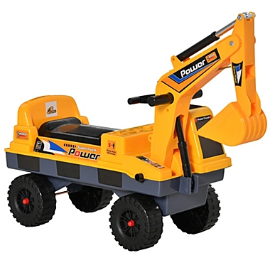 Construction Engineering RC Yellow Machine Digger Battery Operated Ideal Gift 