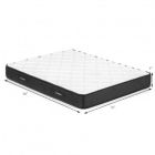 Alternate image 2 for Costway 8 Inch Breathable Memory Foam Bed Mattress Medium Firm for Pressure Relieve-King Size