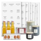 Alternate image 0 for Talented Kitchen 157 Supplementary Minimalist Pantry Labels for Kitchen Containers, Preprinted Black Font on Clear Stickers + Numbers for Fridge, Freezer Organization, Food Storage (Water Resistant)