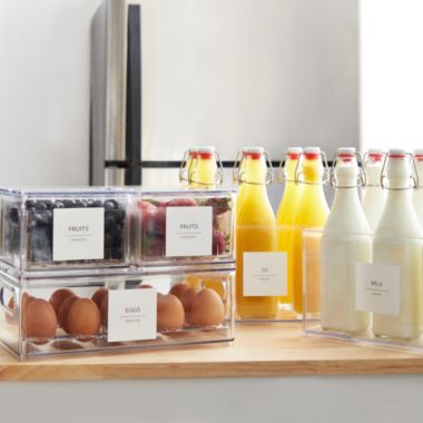 Talented Kitchen 157 Supplementary Minimalist Pantry Labels for Kitchen Containers, Preprinted Black Font on Clear Stickers + Numbers for Fridge, Freezer Organization, Food Storage (Water Resistant). View a larger version of this product image.