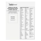 Alternate image 2 for Talented Kitchen 157 Supplementary Minimalist Pantry Labels for Kitchen Containers, Preprinted Black Font on Clear Stickers + Numbers for Fridge, Freezer Organization, Food Storage (Water Resistant)