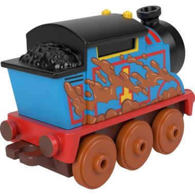 Thomas & Friends Trackmaster Small Metal Engine, Thomas With Mud. View a larger version of this product image.