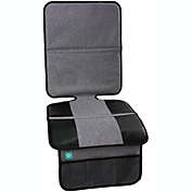 Black and Gray Child Seat Protection Mat, Protective Cover for Car Seats