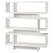 Monarch Specialties I 2532 Bookcase - 55&quot;H / White Modern Style