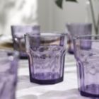 Alternate image 2 for EAST CREEK Double Old Fashioned Glasses Beverage Glass Cup,Colored Tumblers and Water Glasses, Set of 6 (Navy Blue, Small)