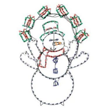 Product Works LED Animation Juggling Snowman Christmas Decoration. View a larger version of this product image.