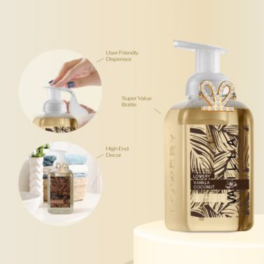 Lovery Foaming Hand Soap 17.9 fl oz, Moisturizing Hand Soap - Vanilla Coconut. View a larger version of this product image.