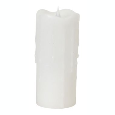 Melrose Decorative Simplux Led Dripping Candle W/Moving Flame (Set Of 2) 3"D x 7"H. View a larger version of this product image.