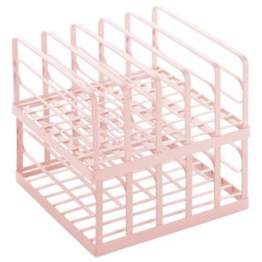 mDesign Metal Divided Purse Organizer for Closet, 5 Section, 2 Pack. View a larger version of this product image.