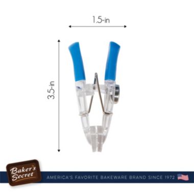 Baker's Secret Set of 6 Magnetic Clips, Non-rusting Set, Fridge Magnets, Kitchen Essentials, Multicolor. View a larger version of this product image.