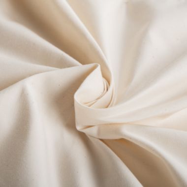 Unikome All Season White Goose Fiber Comforter Organic Cotton Fabric in Off White, Full/Queen. View a larger version of this product image.